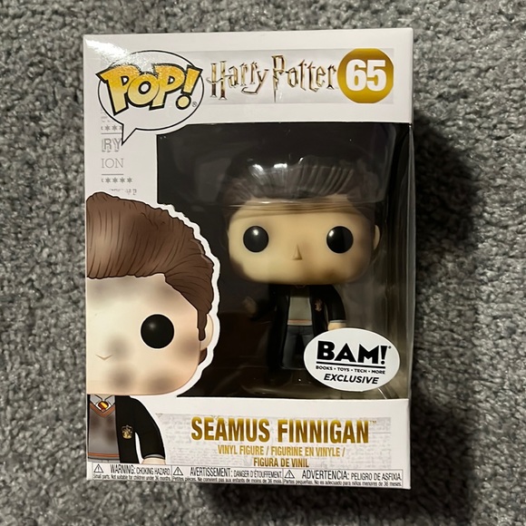 Harry Potter Funko Pop 65 Seamus Finnigan BAM exclusive MIB